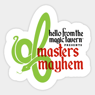 Masters Mayhem Sticker
